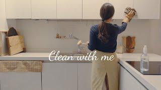 How to clean the kitchen easy in 20 minutes / Cleaning routine