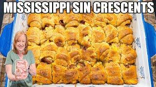 MISSISSIPPI SIN CRESCENTS Appetizer, Lunch, or Dinner Idea