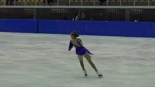 12. Santa Claus Cup 2018: Alexandra Pronina (RUS) - FS Advanced Novice Girls Free Skating