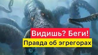 Видишь? Беги! Осторожно, эгрегоры!