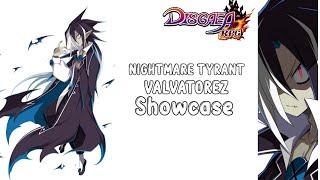 NIGHTMARE TYRANT VALVATOREZ ALL SKILL SHOWCASE: DISGAEA RPG JP