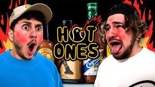 5 Guys Vs Hot Ones Challenge