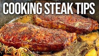 6 Tips for Cooking a Great Steak at Home! EASY Steak Recipe!