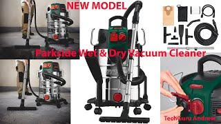 Parkside Wet & Dry Vacuum Cleaner PWD 30 B1 TESTING