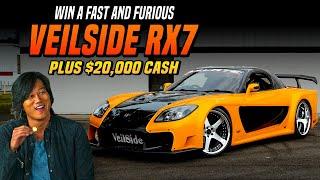 Fantasy Car Giveaway #15 - Han's Veilside RX7 +$20,000