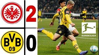 Eintracht Frankfurt vs Borussia Dortmund 2-0 All góals and highlights 2025 | Frankfurt goals