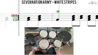 How to Play     Seven Nation Army   White Stripes