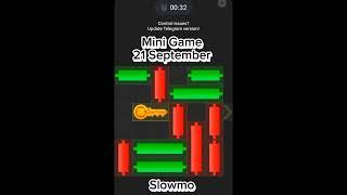 Mini Game Today 21 September How To Solve Mini Game Puzzle in Hamster Kombat (100%) SOLVED !