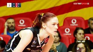 มาร์โคว่า 6 ตบที่ดีที่สุด เกมพบ กาลาตาซาราย Marina Markova 6 super spikes  match vs Galatasaray