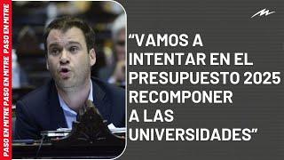 El líder del bloque de la Coalición Cívica adelantó que votará en contra del veto de Javier Milei