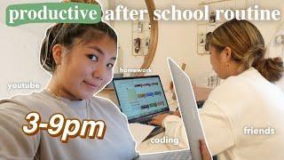 my *productive* AFTER SCHOOL ROUTINE | how i manage youtube, school, clubs ｡◕ ‿ ◕｡