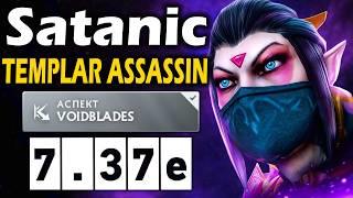 Сатаник на Темпларке, ИМБА НА КЕРРИ! - Satanic Templar Assassin 7.37 ДОТА 2