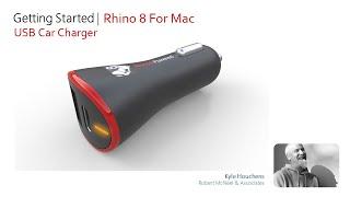 Getting started Rhino 8 for Mac - usb charger