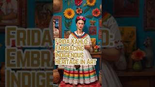 Frida Kahlo: Embracing Indigenous Heritage in Art | Historical Insights #shorts #history #facts
