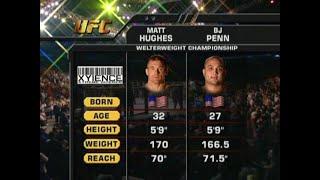 Matt Hughes vs BJ Penn