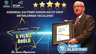Tekirdağ Büyükşehir Belediyesi Tanıtım Filmi