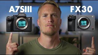 Sony FX30 vs Sony A7S III - || Which one is RIGHT for YOU?