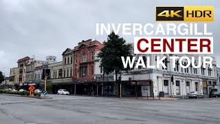 Invercargill City Center Walking Tour New Zealand 4K