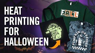 Halloween & Fall Prints: Heat Press Ideas You Can Create & Sell