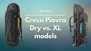 Cressi Piovra Dry vs. Piovra XL Backpacks