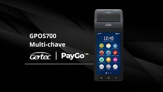 Gertec + Paygo: conheça o GPOS700 Multi-Adquirente