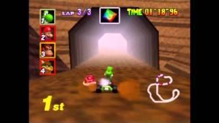 Mario Kart 64 - 150cc Flower Cup (Actual N64 Capture)