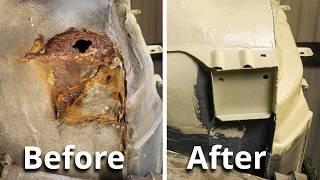 Fixing All Of The Rust! | BMW E30 Touring Restoration - Part 13