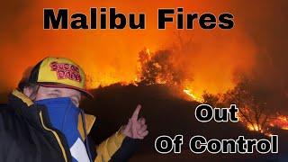 Malibu Fires Burn out of Control  // Franklin Fire  2024