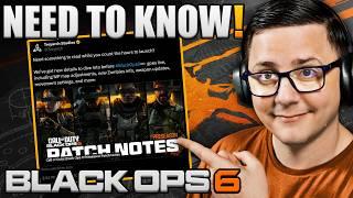 Black Ops 6: 12+ Things to Know before Launch | Pre Season Patch Notes