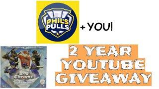 PHILS PULLS AND YOU? TWO YEAR GIVEAWAY