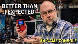 I thought this $4 8-bit game console was going to be total junk