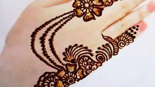Very Easy And Beautiful Mehndi Design l l Jwellary Mehndi Design By Prajapati Creation Mehndi Design