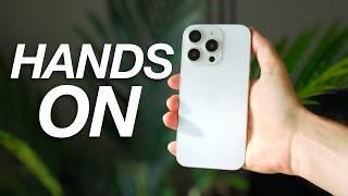 iPhone 16 Pro Hands on!