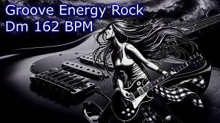 Groove Energy Rock / Backing Tracks / Dm / 162 BPM