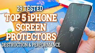 I Tested & Broke $1500 worth of iPhone Screen Protectors: Top Picks Revealed!