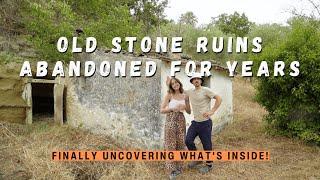 We Bought Old Stone Ruins & Found An ABANDONED CELLAR in Rural Italy