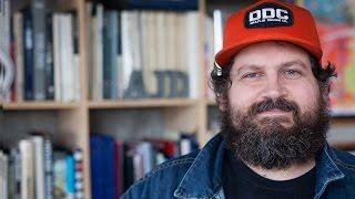 Aaron Draplin Takes On a Logo Design Challenge