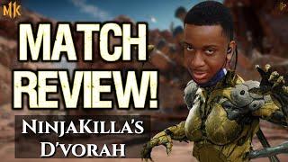 Can I Learn From NinjaKilla's D'Vorah?! FT5s Match Analysis!