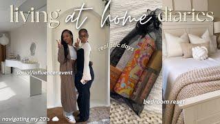 WEEKLY VLOG ️ | living at home in my 20’s + social events + bedroom reset + realistic days