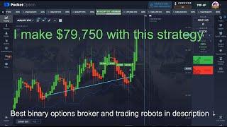 I made $79,750 with this strategy | Binary Options Strategy 99.% win