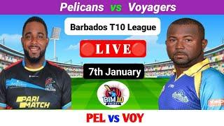 PEL vs VOY Live | Barbados T10 Live | T10 Live | T10 League Live | T10 League Live Streaming