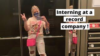 Follow me at my internship with Curb Records | Nashville Vlog 2