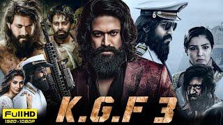 K.G.F Chapter 3 Full Movie In Hindi | Yash | Prabhas | Srinidhi | Prashanth Neel | HD Review & Facts