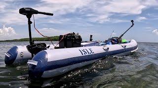 WHY? Micro Skiff Kayak Hybrid Isle Flywater 126 On The water Overview