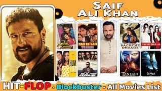 Saif Ali Khan All Hit and Flop Movie List Hindi | Saif Ali Khan All Films Box-Office Verdict. Devara