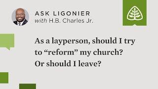 As a layperson, should I try to “reform” my church? Or should I leave?