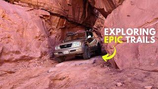 Overlanding Moab - Gemini Bridges, Long Canyon & an EPIC Campsite.