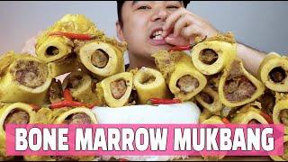 The Best Bone Marrow Bulalo Mukbang | Filipino Street Food Beef Bulalo | Putok Batok Bulalo Mukbang