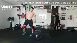 Raimondas Urbietis Battle of Europe 19.3