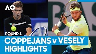 Kimmer Coppejans vs. Jiri Vesely - Match Highlights (1R) | Australian Open 2021